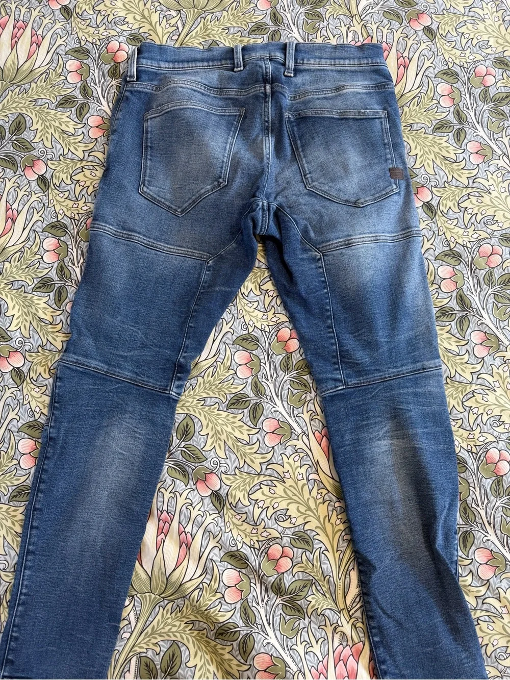 G-Star Raw Rackam Rackam Men's Skinny Blue Washed Jeans 34/30